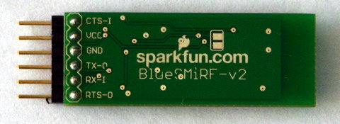 Back of the BlueSMiRF Silver V2